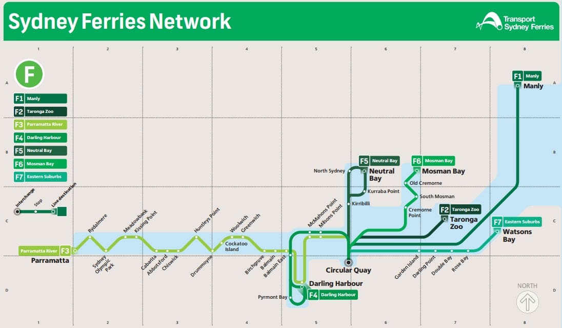 Makeover Monday: Week 18: Let's hop on a Sydney Ferry!